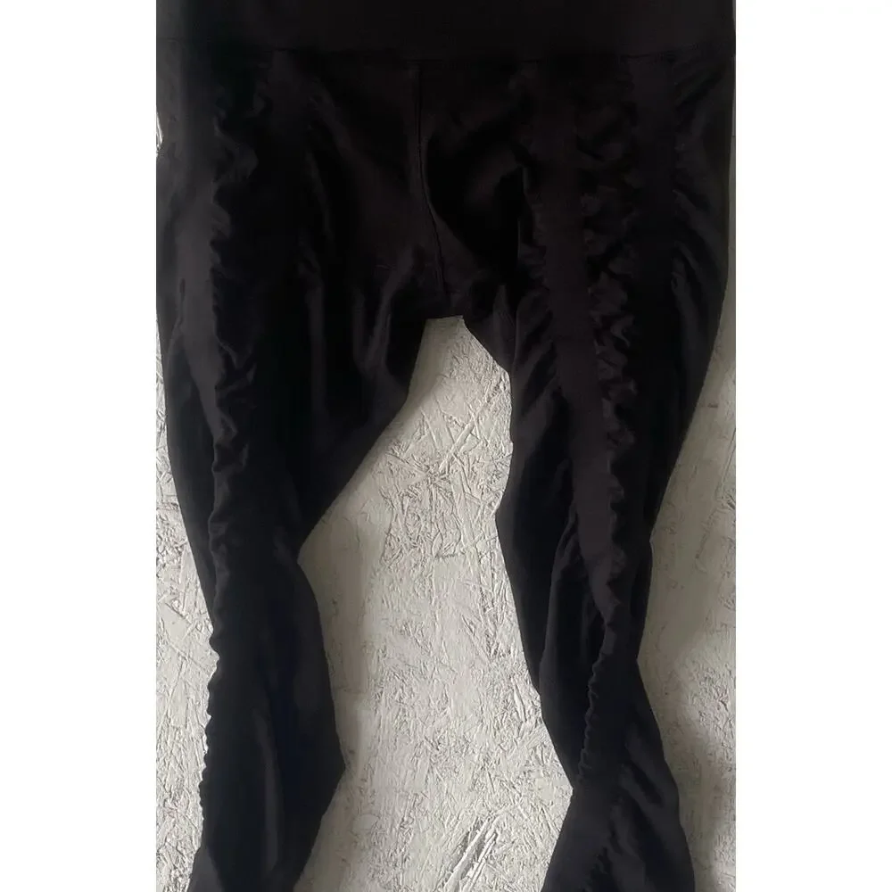 Sweetflexx Resistance Leggings Womens 8 Black Workout ActiveWear NWOT